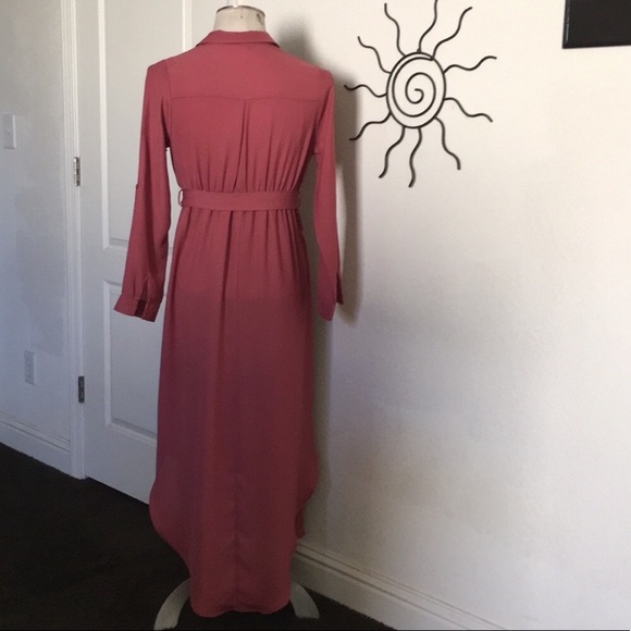 NWOT MAUVE Favlux Fashion Lightweight Duster Dress - Picture 5 of 9